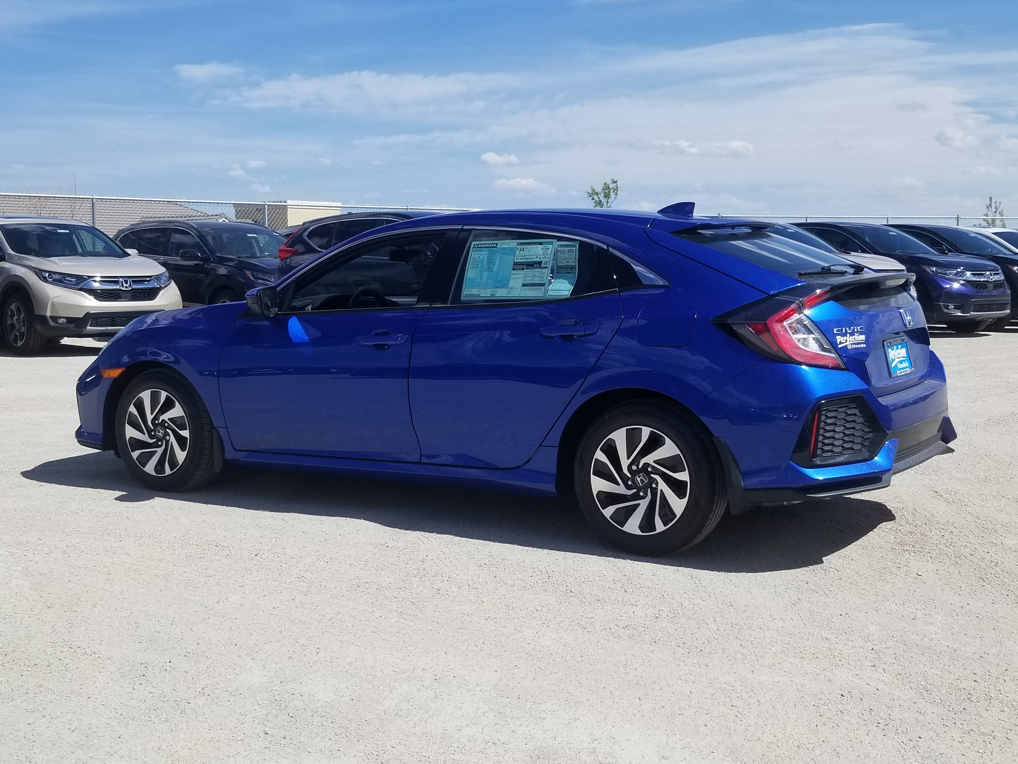 New 2019 Honda Civic Hatchback LX Hatchback in Rio Rancho
