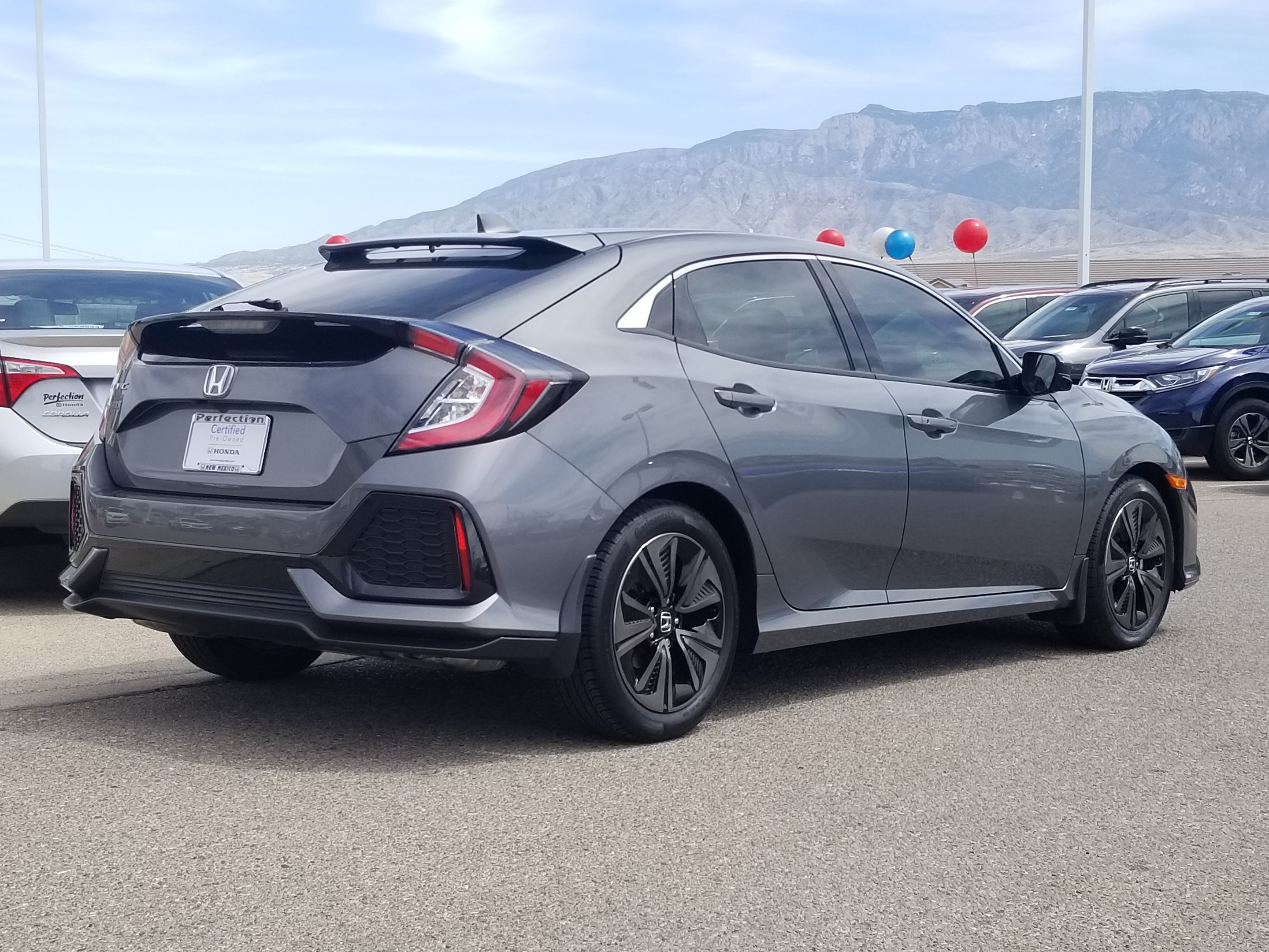Certified PreOwned 2017 Honda Civic Hatchback EX